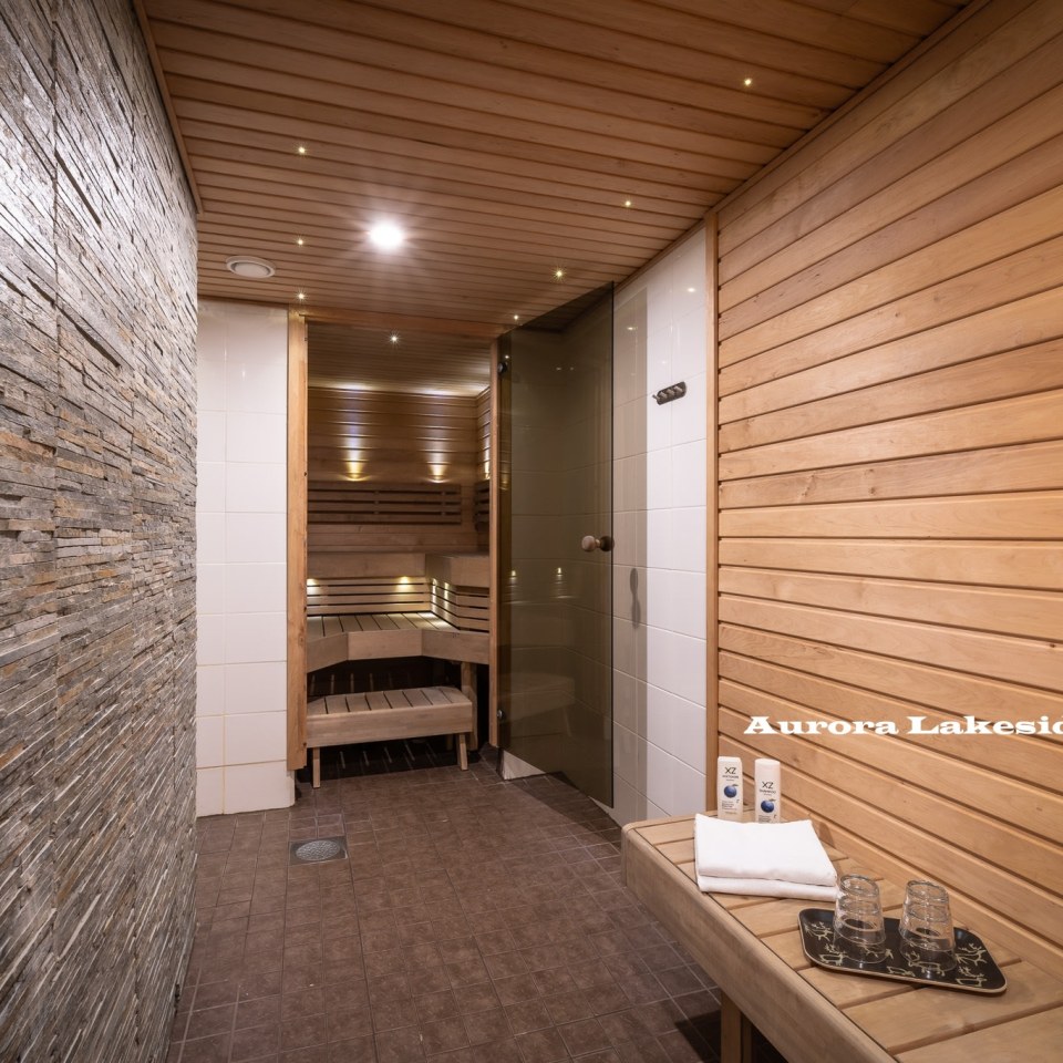 Lakeside Villa Sauna